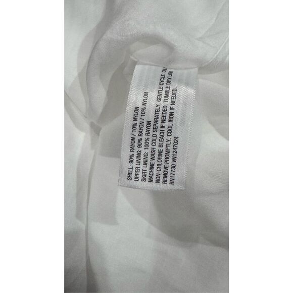 A new day white long dress size large beach vacation summer - Picture 8 of 8